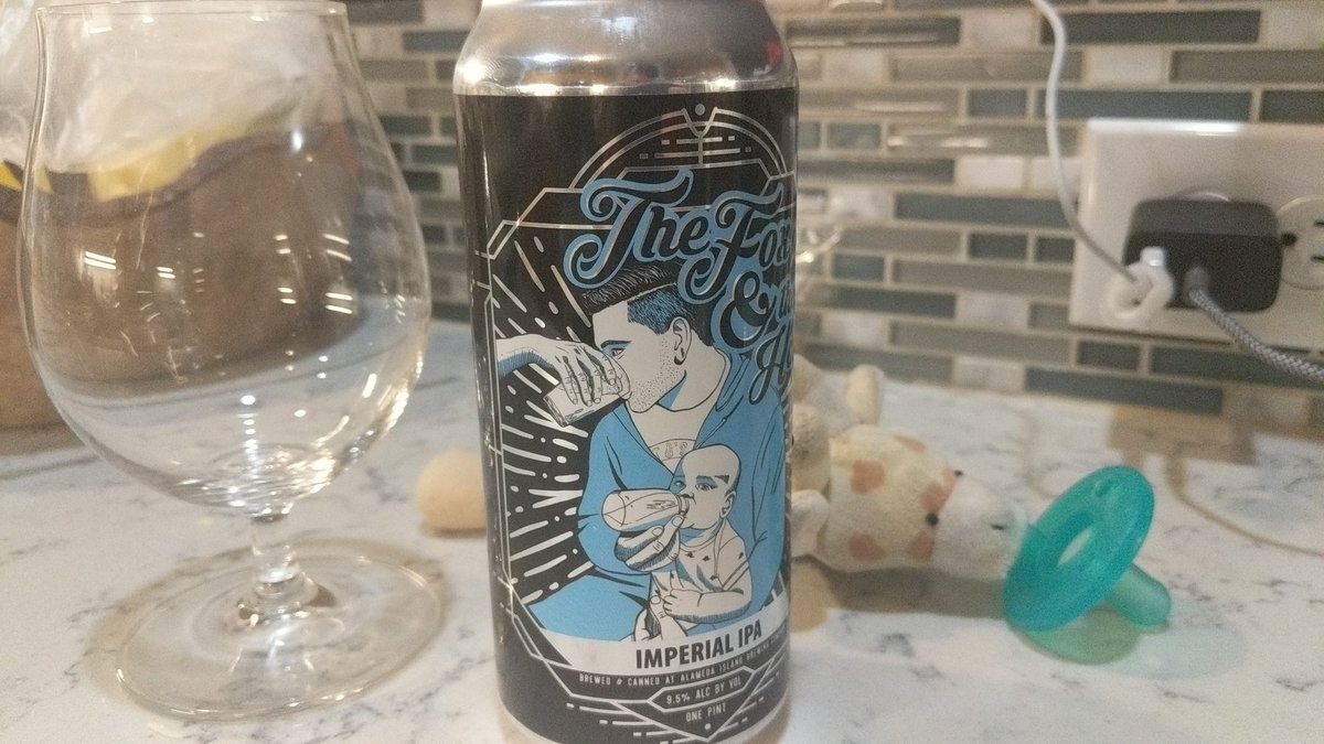 McBrider58's tweet photo. Don't think I have ever identified with Beer Label Art so much before... #AlamedaIslandBrewing #TheFoxandtheHam #BrewDad #DadLife #DadWin https://t.co/YLgFagyeBW