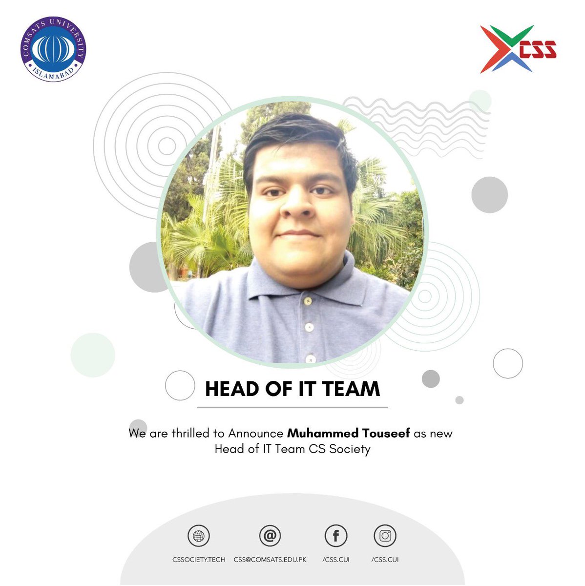 CssCui's tweet photo. New additions to our executive body
We welcome you all and hope to see you do well for yourself and for CSS
#executivemembers #cssrecruiting https://t.co/E55MTYTZsc