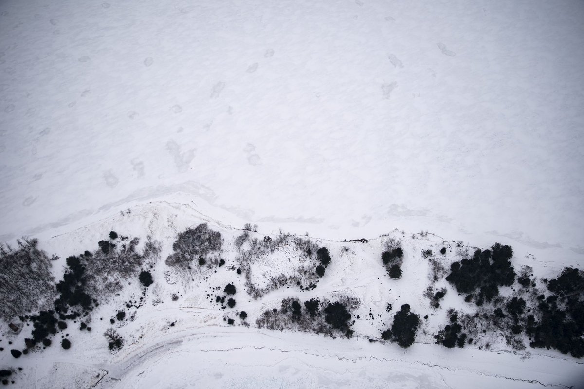 KormannAlex's tweet image. Some aerial photos of frozen Duluth