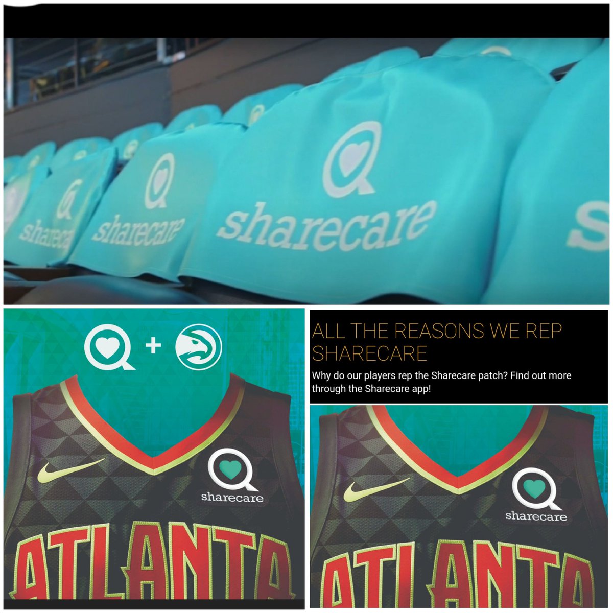Speaking of games, the NBA announced that their 2021 Allstar game will be played in Atlanta. The Hawks &  @SharecareInc have a partnership. We are going to vomit Sharecare logos everywhere people! See you on March 7th! $FCAC https://www.cbssports.com/nba/news/2021-nba-all-star-game-the-weird-votes-and-wonderful-surprises-from-the-fan-media-and-player-tallies/