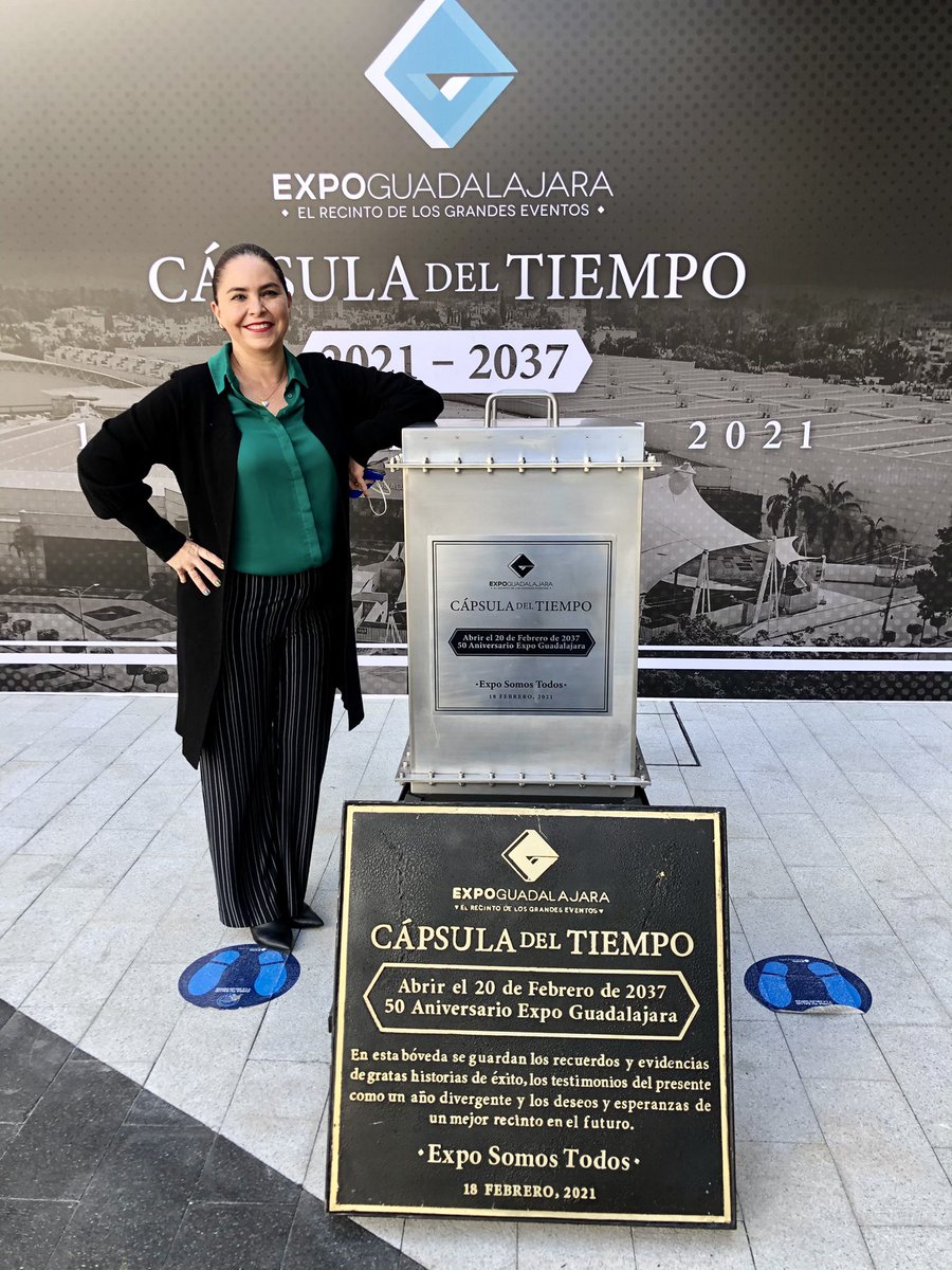 dermajal's tweet photo. Formamos parte de la historia de la Industria de Reuniones en #Guadalajara... El 20 de febrero del año 2037 las nuevas generaciones de #Dermatólogos, podrán revivir recuerdos fundamentales del @colegiodermajal y Congreso @dermajal en @ExpoGuadalajara. https://t.co/Uaw2WAP5YO