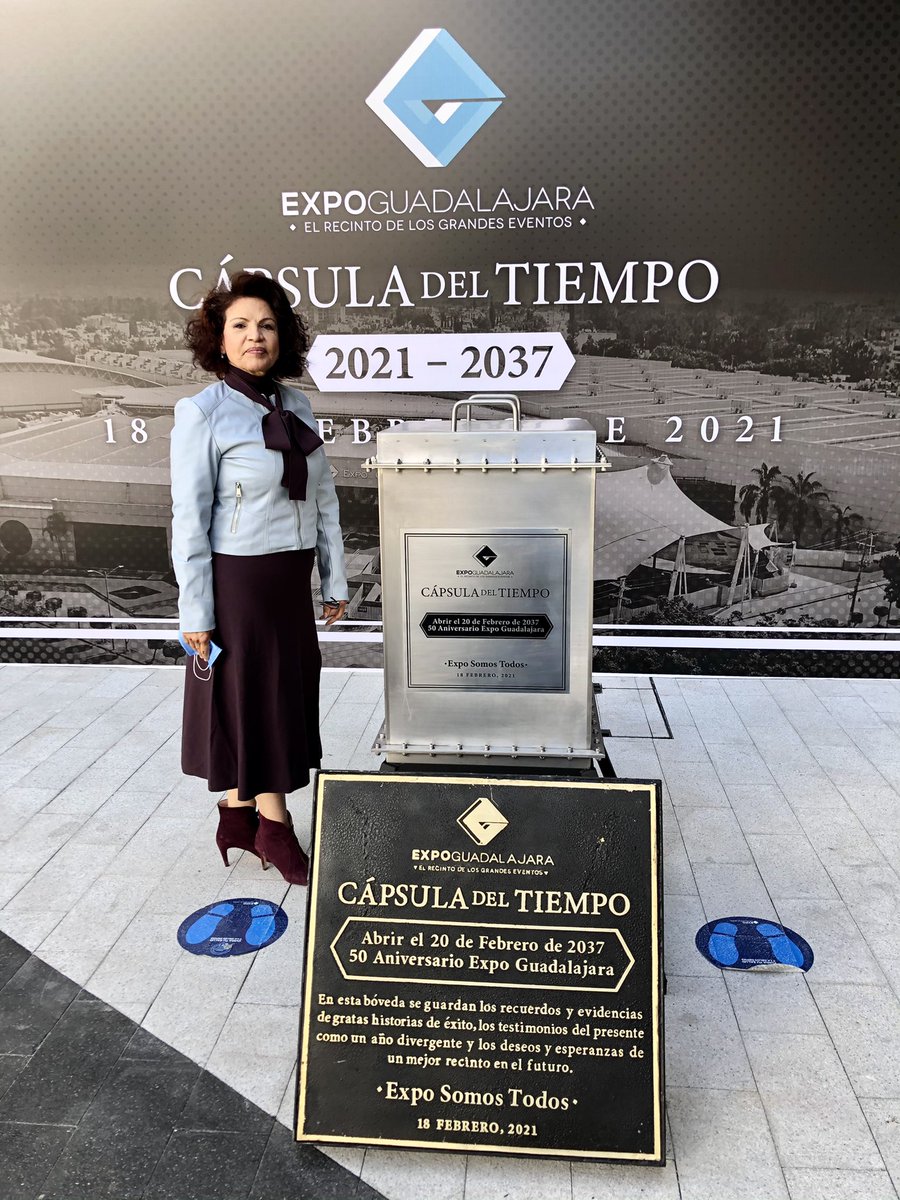 dermajal's tweet photo. Formamos parte de la historia de la Industria de Reuniones en #Guadalajara... El 20 de febrero del año 2037 las nuevas generaciones de #Dermatólogos, podrán revivir recuerdos fundamentales del @colegiodermajal y Congreso @dermajal en @ExpoGuadalajara. https://t.co/Uaw2WAP5YO