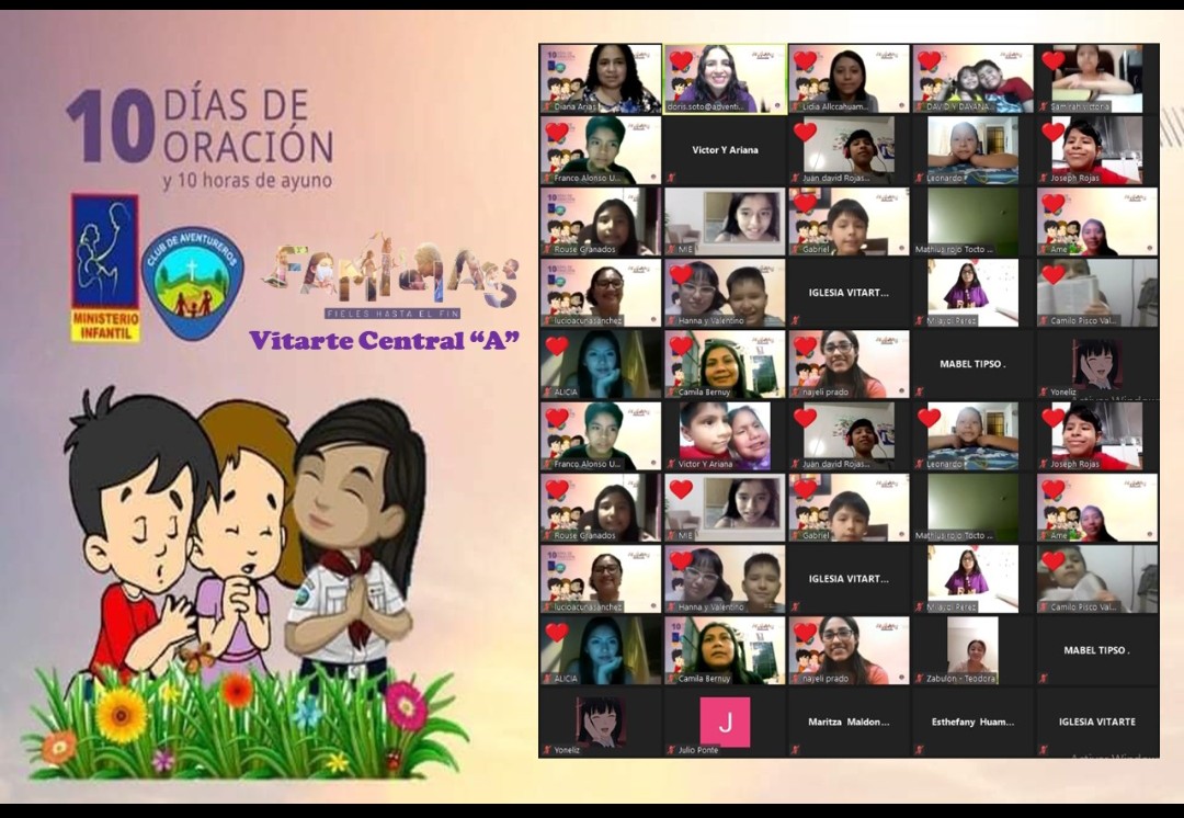#DM Vitarte "A"
#10DiasdeOracion
#FamiliasFielesHastaElFin