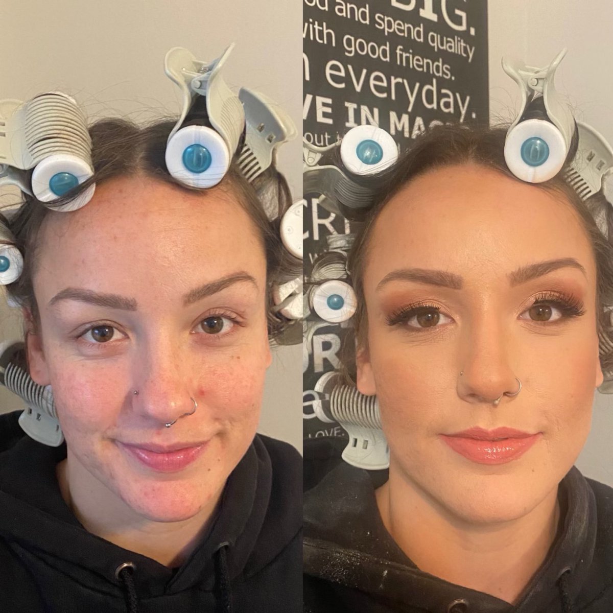 ronniedohertyy's tweet photo. TBT to when my galpal did my makeup ☺️ NO FILTER!! ✨Shoutout Queen B for always making my face look like a mawfuckin masterpiece - go follow her beauty page! She does it ALL 😍🤩 @beauty._by._brittany.s
#Beautiful #FaceDone #BeforeAndAfter #SlayAllDay #Makeup #Fun https://t.co/q5z3n1VFiD