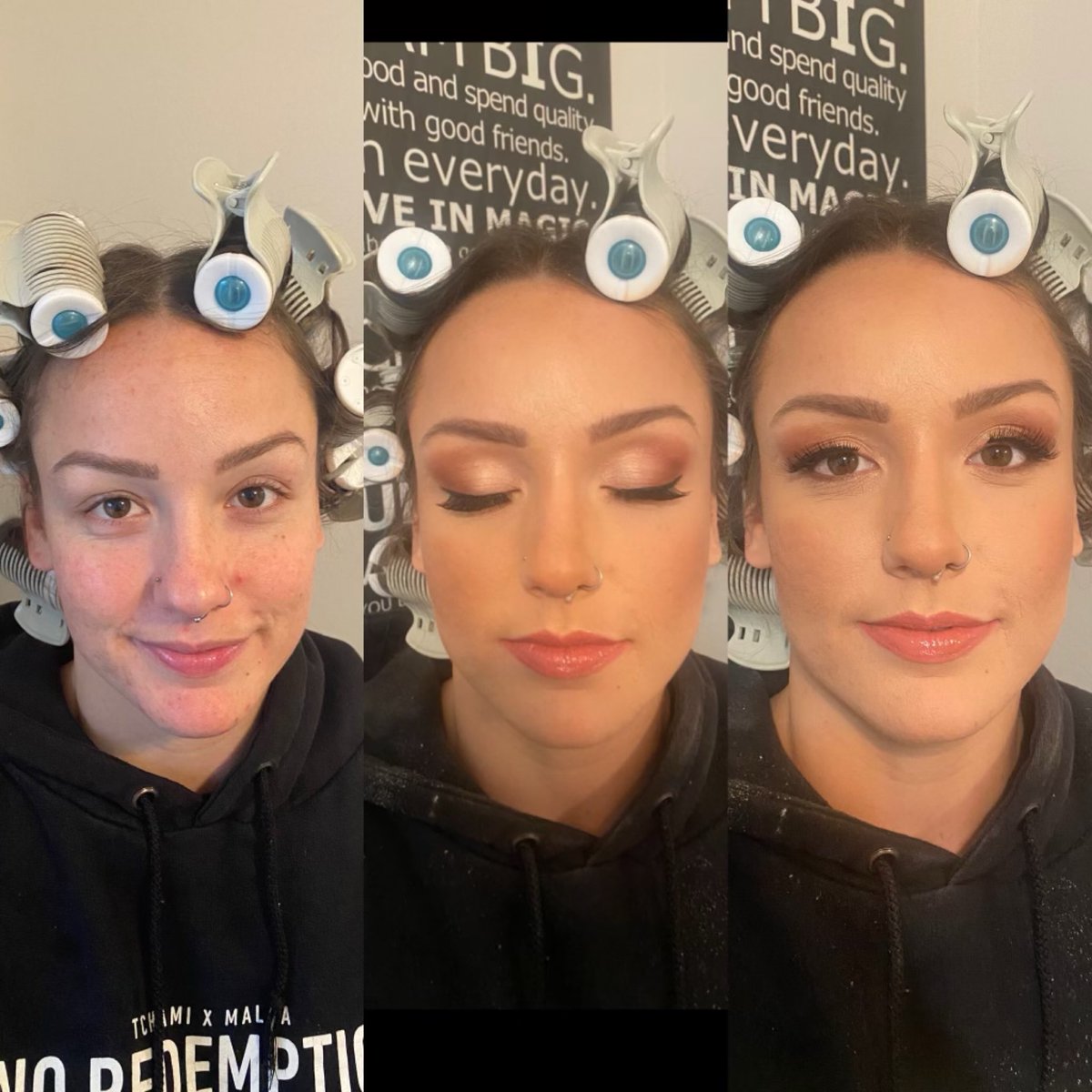 ronniedohertyy's tweet photo. TBT to when my galpal did my makeup ☺️ NO FILTER!! ✨Shoutout Queen B for always making my face look like a mawfuckin masterpiece - go follow her beauty page! She does it ALL 😍🤩 @beauty._by._brittany.s
#Beautiful #FaceDone #BeforeAndAfter #SlayAllDay #Makeup #Fun https://t.co/q5z3n1VFiD