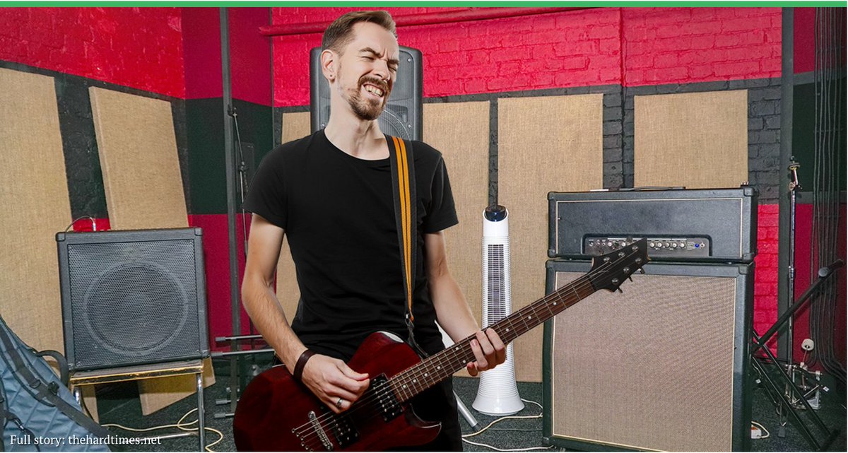 REALpunknews's tweet photo. Technically Proficient Guitarist Completely Inept in Every Other Aspect of Songwriting https://t.co/tvhUsCP33N https://t.co/CovvZ6Bokg