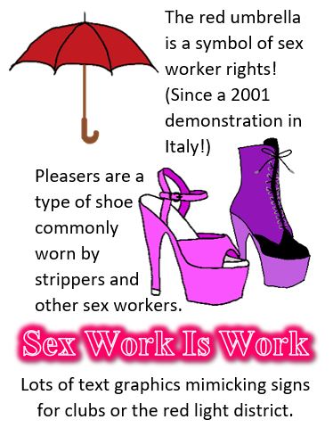 Here's a mini zine I made on how to be a good friend to sex workers! Keep in mind that allyship takes active effort!