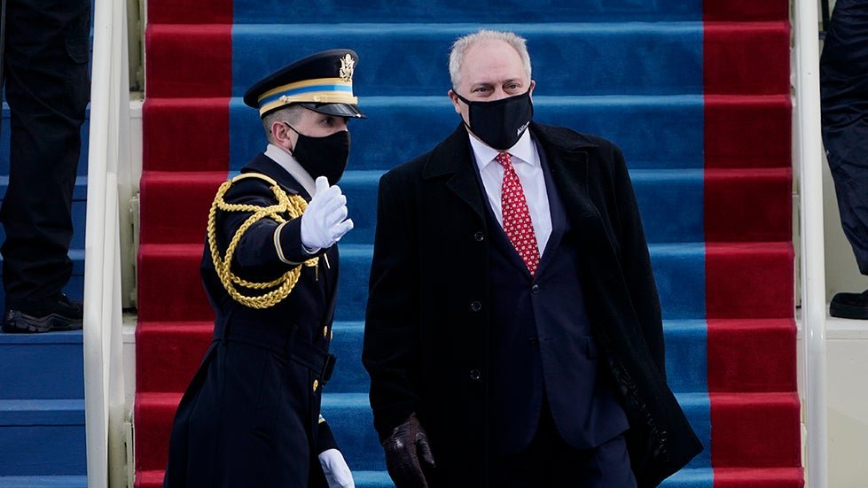 thehill's tweet photo. Rep. Scalise met with Trump at Mar-a-Lago this week https://t.co/O1rJIECaAK https://t.co/qELUBfIDyi