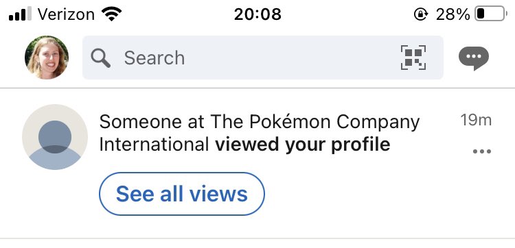 shawrachelb's tweet photo. Best notification of the day goes to LinkedIn https://t.co/cVEsa3gfZN