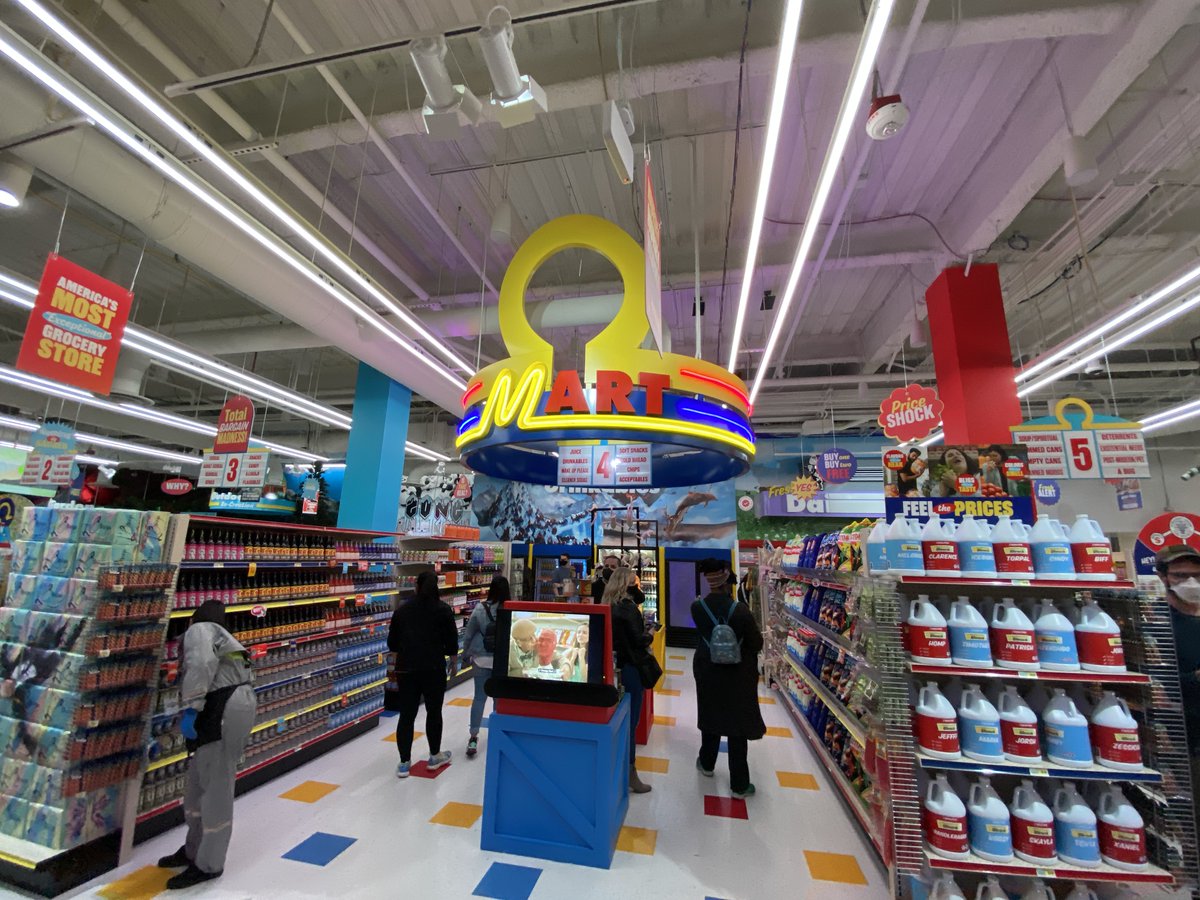 Welcome to Omega Mart, by Dramcorp! Nearly everything on the shelves is REAL, and purchasable, AND edible. I'm not kidding. I bought some moon water. The items are packed full of humor and the perfect blend of surreality.