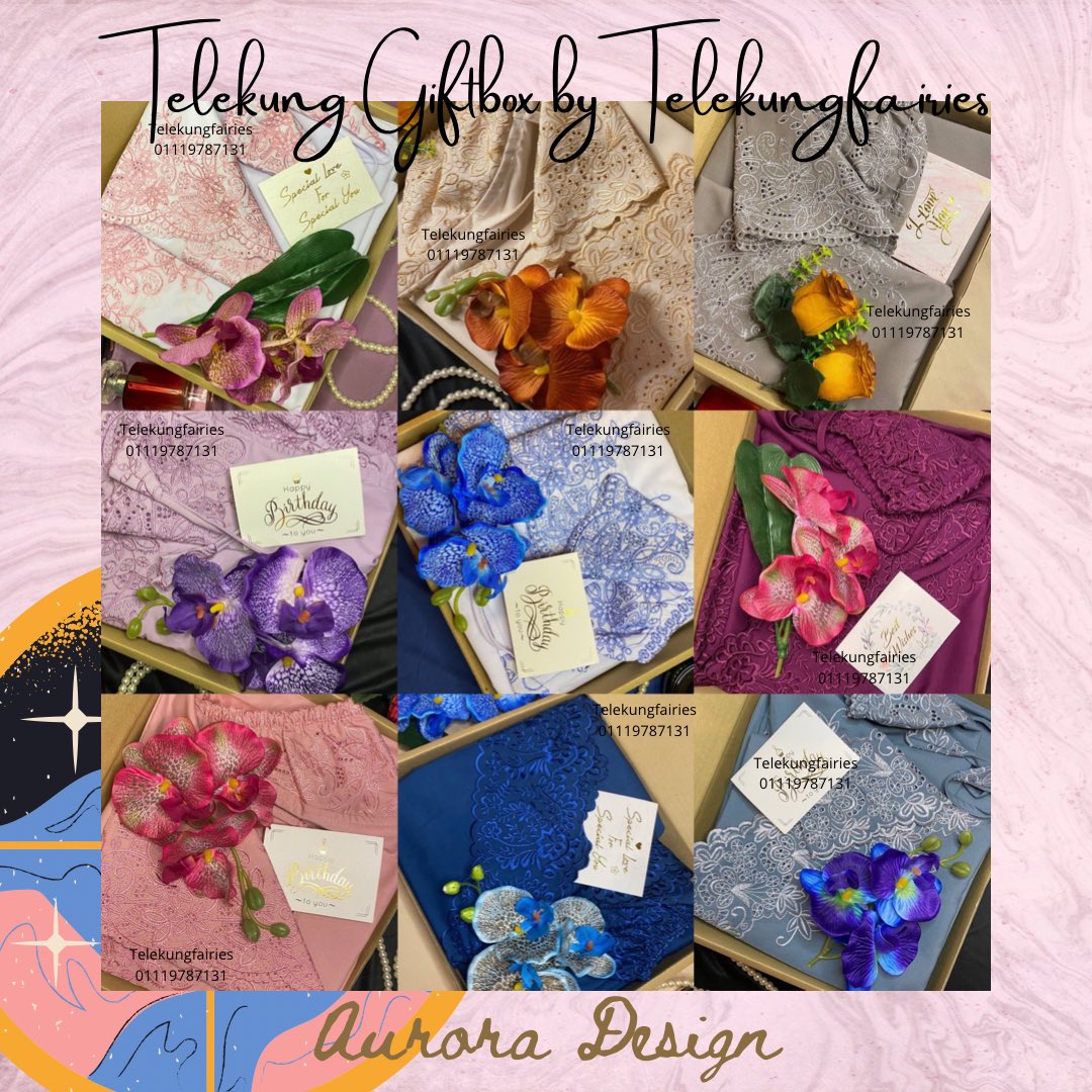 telekungfairies's tweet photo. Hi Assalamualaikum!!

Korang, tengoklah feedback telekung giftbox kami ni!! best kan 😍😍 kualiti dia memang best! dapat wish card ngan bunga plak tu

ada dua design tau!! 💕 RM80 termasuk postage! order skrg https://t.co/sUR21YBk2u https://t.co/MmcArj9eIZ