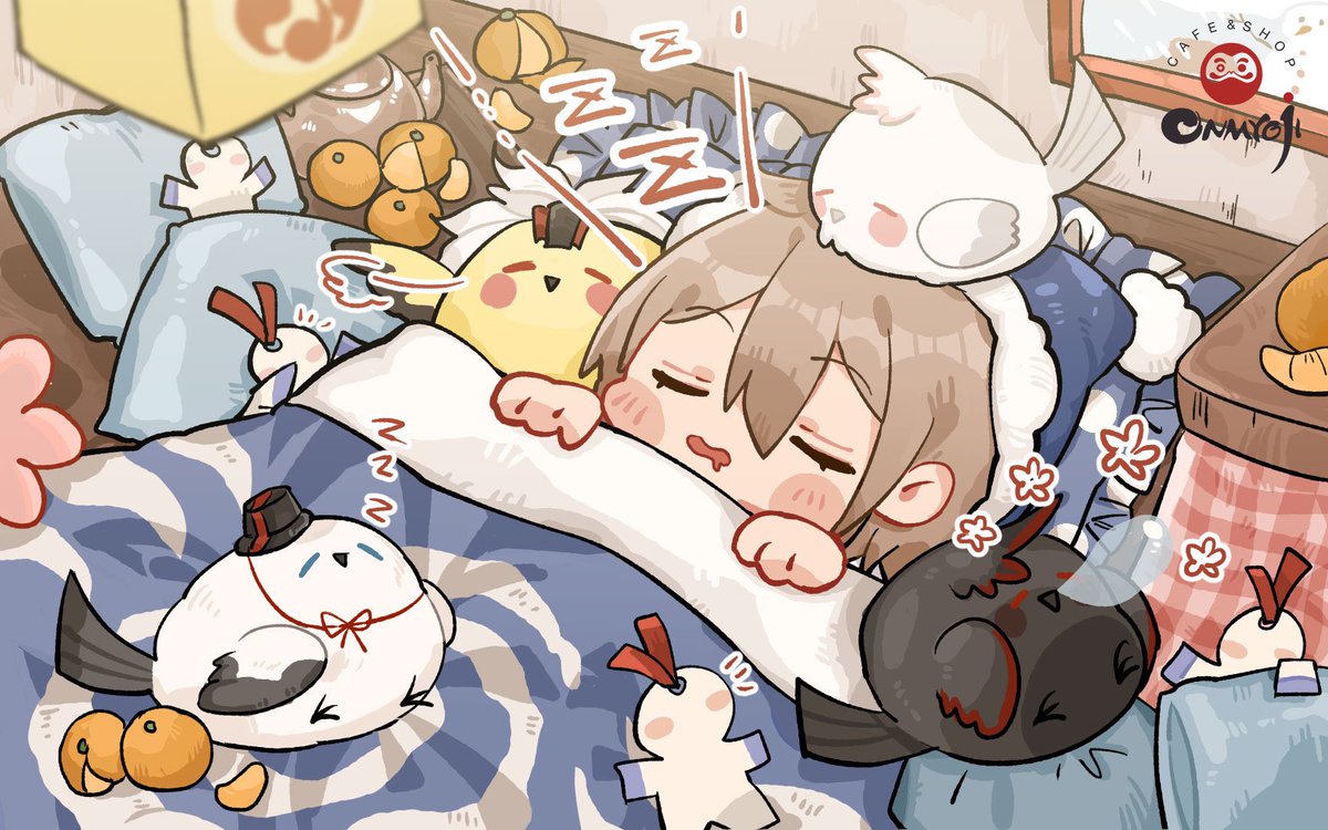 陰陽師主題店より 長期休暇イラスト T Co V4upri5c 327のイラスト