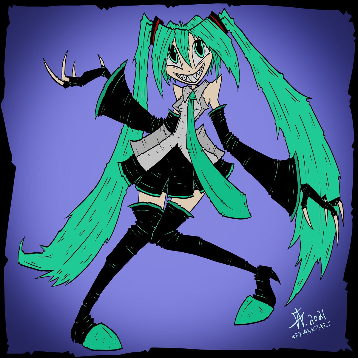 GoldenGoblinArt's tweet photo. “Hatsune Miku”

This was a bit random, but also super fun! This was a recommendation by @juulifuu 💜

I’ve always really loved her character design! Enjoy!

#HatsuneMiku #hatsunemikufanart #fanart #fan #art #cartoonist #anime #cutegirl #animegirl #vocaloid #vocaloidart #illo https://t.co/6xdVQonnrS