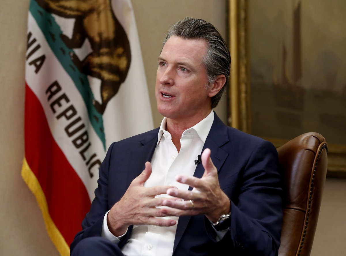 A lot of people outside of California are confused why Gavin Newsom is taking the heat right now.Let me explain who our Governor is, what he’s done wrong in office, and why California needs new progressive leadership.(Thread: 1/?)