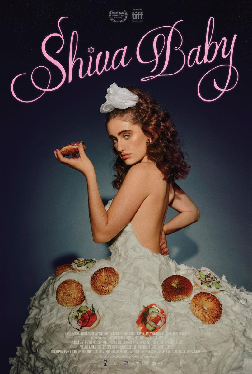alffyukon's tweet photo. Check out the newly released poster for Shiva Baby. Hi-larious. Still streaming at #ALFF2021 until Monday Feb 22. 
https://t.co/82hXqGHRGt https://t.co/qmSfsc8mQ2