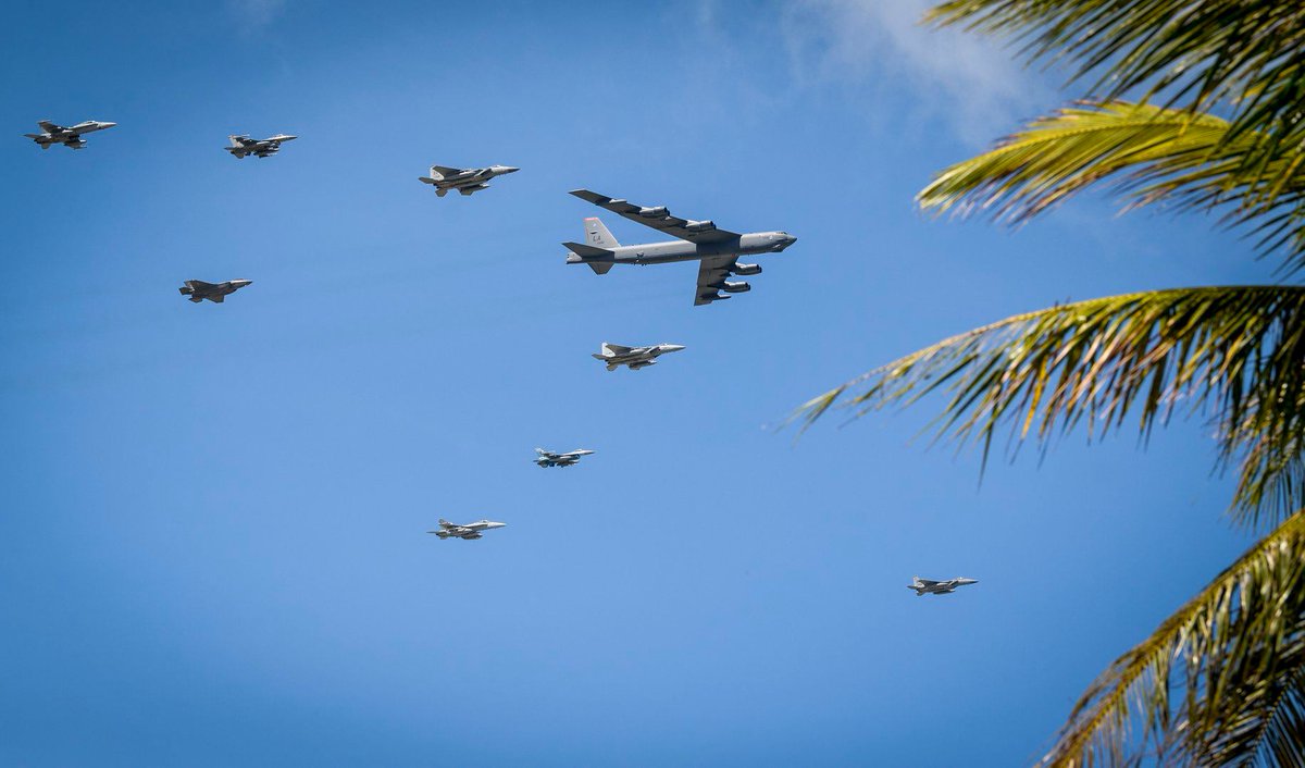 US_STRATCOM's tweet photo. #ICYMI Some of our teammates participated in #CopeNorth21 this year at #AndersenAFB! Designed to strengthen our relationships with regional allies and partners, this exercise enhances interoperability and regional security. https://t.co/kUM1wG1ZCg