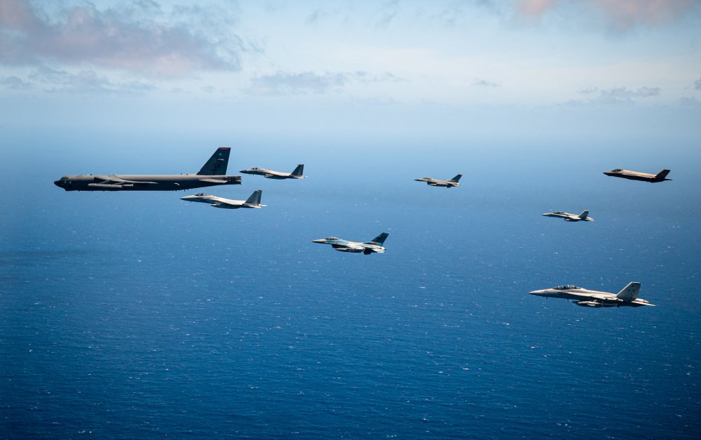 US_STRATCOM's tweet photo. #ICYMI Some of our teammates participated in #CopeNorth21 this year at #AndersenAFB! Designed to strengthen our relationships with regional allies and partners, this exercise enhances interoperability and regional security. https://t.co/kUM1wG1ZCg