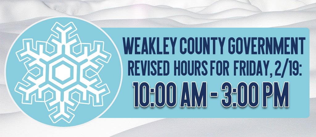 WeakleyCountyTN.gov tweet media