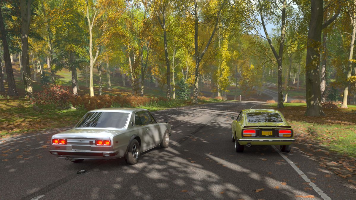 ForzaFan10's tweet photo. #ForzaHorizon4 #VirtualPhotography #fh4 #forza #Nissan #Skyline #GTR #fairlady #z #datsun @NissanUSA @ForzaHorizon https://t.co/D3RjBhkAdt