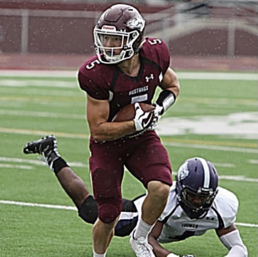CFB247's tweet photo. Chad Berg 
Morningside College, Wide Receiver 2014-2018 https://t.co/l24NeonBph