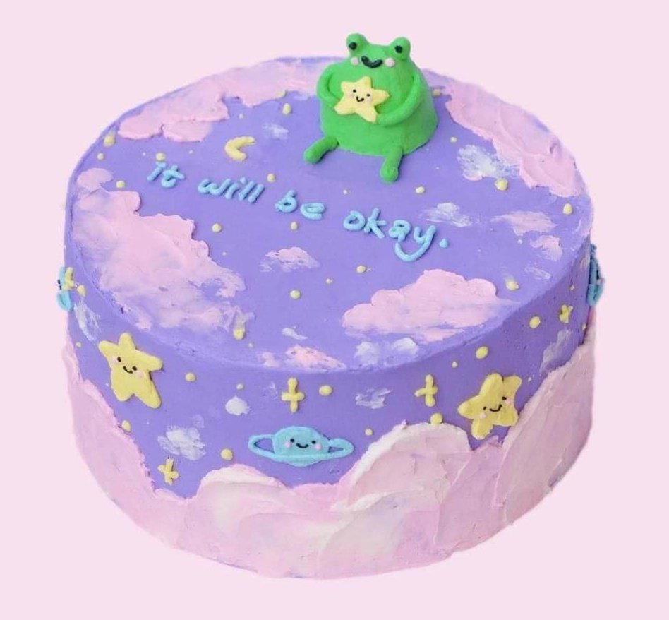 2021 is the year of frog cakesA THREAD 