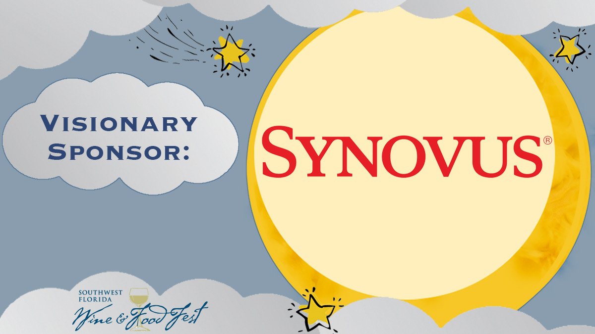 swflwinefest's tweet photo. Special thanks to Synovus for their continued support of SWFL Children’s Charities and SWFL Wine & Food Fest! #PuttingKidsFirst #SWFLWineFest @synovus https://t.co/tBTgFvmjMS