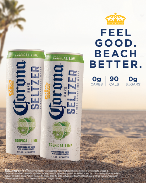 ToastGuam's tweet photo. 90 calories. Zero carbs. Zero sugars. Amazing Taste. 🍻 Find Corona Hard Seltzer at local retailers nearest you! 

#ToastGuam #CoronaHardSeltzer #CoronaBeer #GU #Guam #671

This post is intended for those over the Legal Purchasing Age for alcohol. #PleaseDrinkResponsibly https://t.co/xuO8mdnneQ
