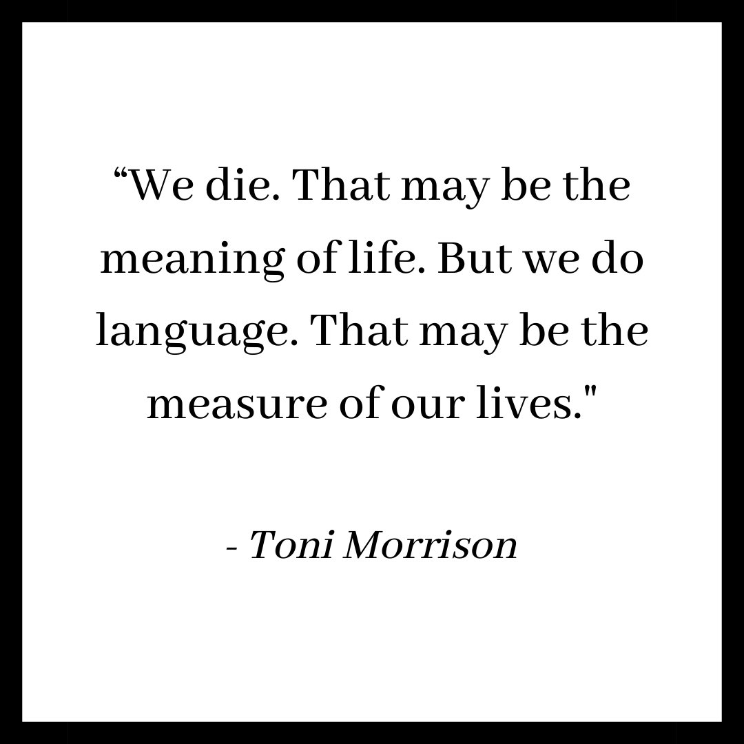 Happy birthday to the amazing Toni Morrison! In 1988, she won the Pulitzer Prize for her novel Beloved, and was awarded the Nobel Prize in Literature in 1993. The illustrious author would be 90 years old today. #blackhistorymonth #blackhistorymonth2021 #tonimorrison #octoberhill