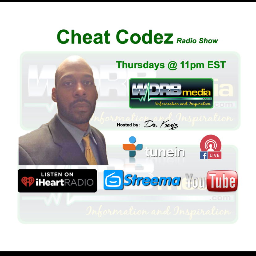 It’s Thursday y’all!! Which means another episode of The Cheat Codez show with me as your host. Tonight we have our first female guest: The Night Nurse. So be sure to tap in with us at 11pm est.