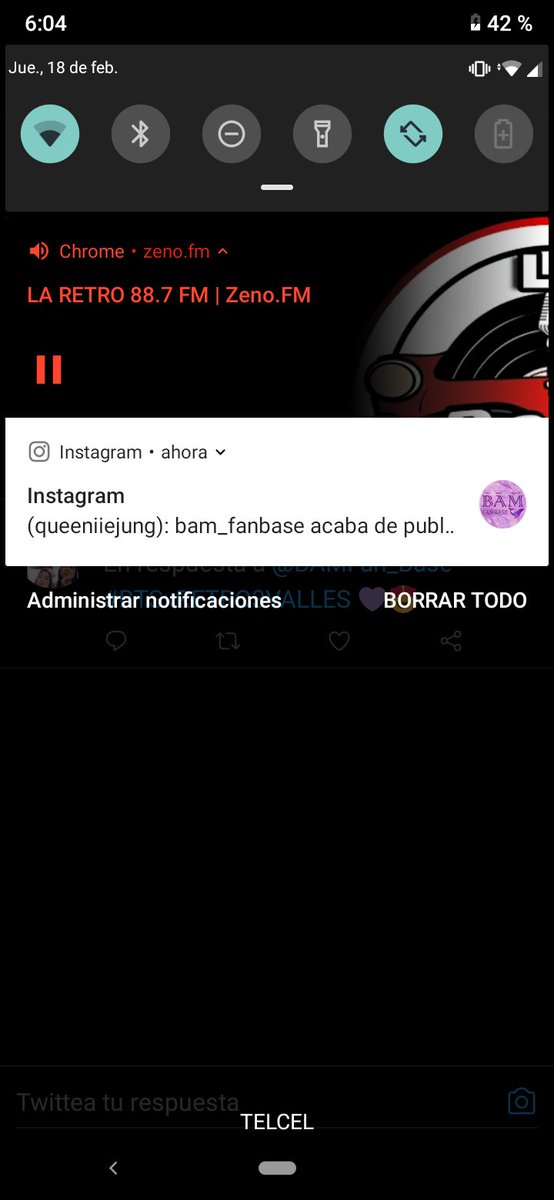 AnaVera10950678's tweet photo. La mejor radiodifusora 7w7💜

#BTSxRETRO3VALLES
#BTSArmyMéxico
#bamfanbase https://t.co/r7Vqx51Dwn https://t.co/m09FmSNgMz