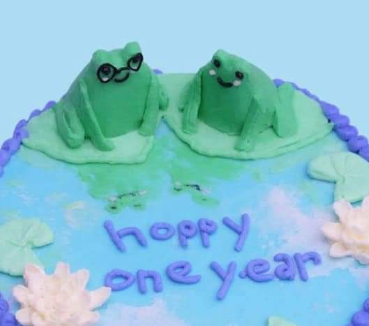 2021 is the year of frog cakesA THREAD 