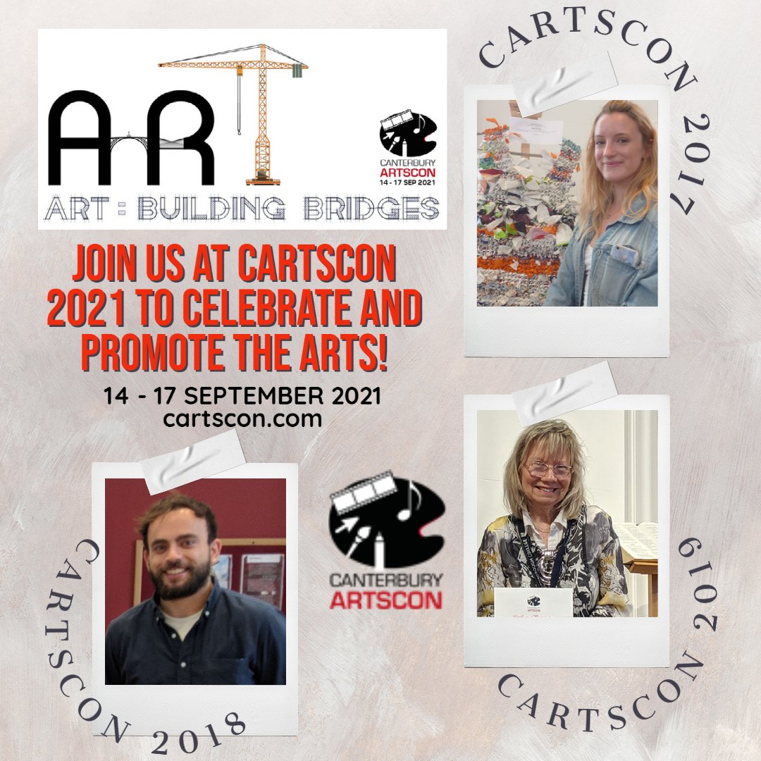 Warnborough's tweet photo. Join us at #CArtsCon2021 to celebrate and promote the #arts!
Register now: https://t.co/R5yr9q3QOP
#CArtsCon #WarnboroughCollege

#artists #media #academics #historians #curators #guides 
#students #researchers #photographers #professionals 
#education #arts #music #art https://t.co/7Ttsbi8biy