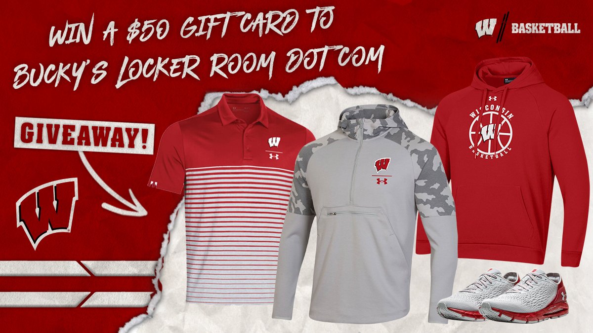 UWBadgers's tweet photo. Hey Badger fans: in honor of #UWFanAppreciationDay we’re giving away a $50 gift card to @BuckysLR!

Retweet for your chance to win! https://t.co/fANujyFwG0
