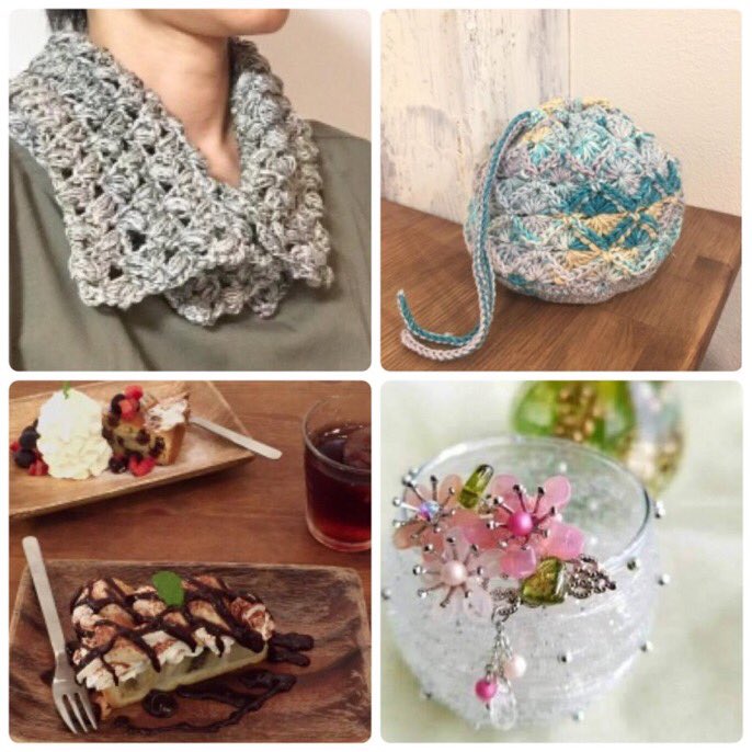 3738usagi's tweet photo. \春はハンドメイド✂︎をはじめよう/

春に使える大人かわいいハンドメイド！ #かぎ針編み と #ビーズアクセ が習えるカフェです☕️

３月１１日（木）は #横浜 #中山「タマカフェ」でminamiwaニットカフェ開催。参加者募集中

#ハンドメイド　#カフェ　#ビーズ　#編み物

https://t.co/PDWN6lXrRk https://t.co/8yFTLMTR0H