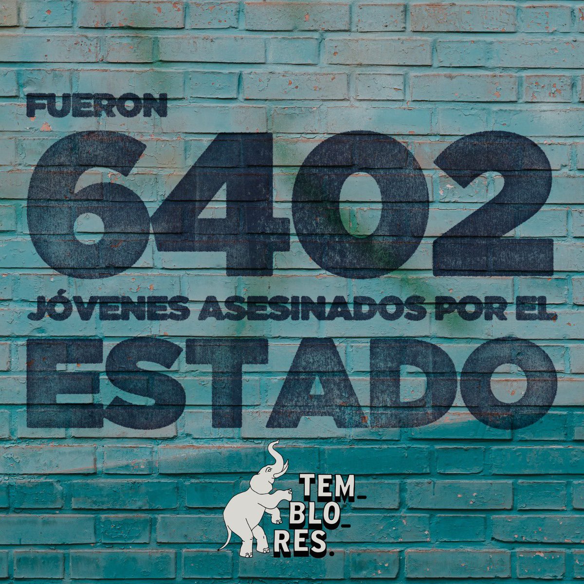 TembloresOng's tweet photo. Fueron 6402 los jóvenes asesinados por el Estado en el horrible episodio de los mal llamados falsos positivos. https://t.co/LoGK3LAAwt