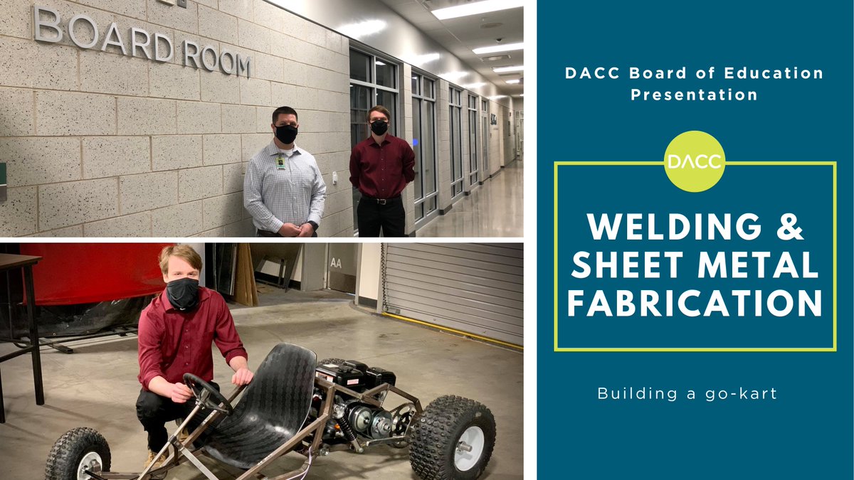 Thanks to Micah &amp; Mr. DeMent for presenting to the DACC BOE tonight &amp; showing just how important senior capstone projects are to our students. Experience, professional connections, and a whole lot of fun wrapped up in one project.