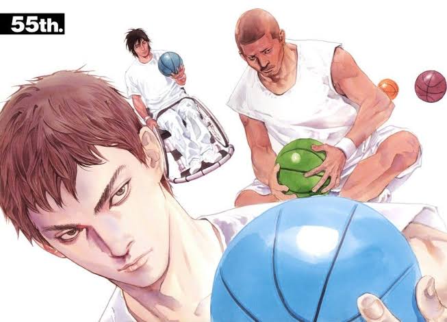 Real or REAL idk which one - 10/10Well what can i say, another masterpiece by Takehiko Inoue that revolves around three teenagers who have passion through basketball/wheelchair basketball with much more character development in a realistic setting.