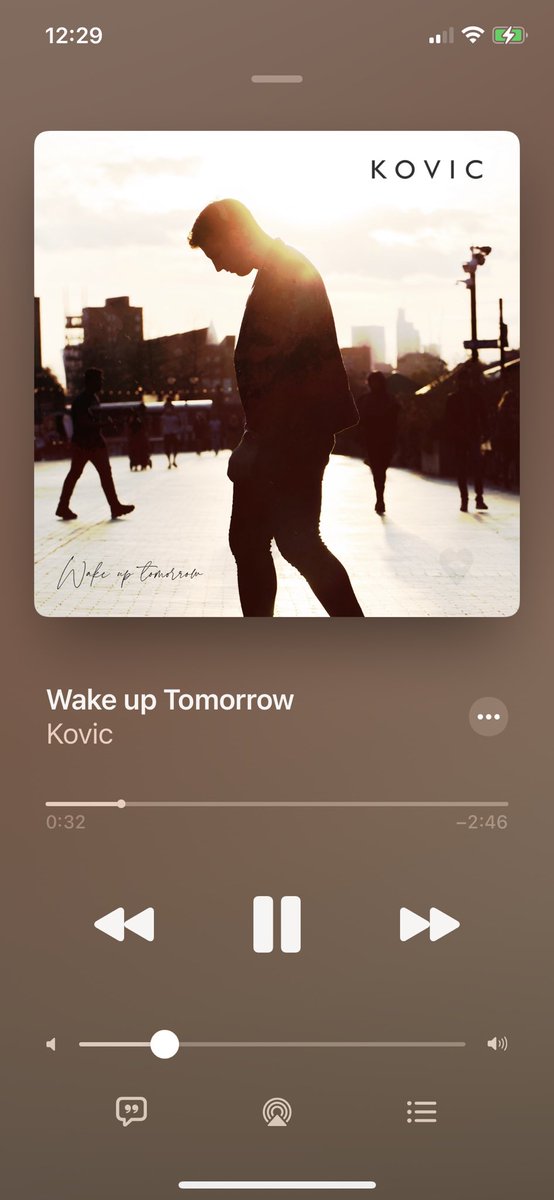 Thank you for giving the world such a beautiful song <a href="/KovicMusic/">Kovic</a>, you truly are a wonderful man