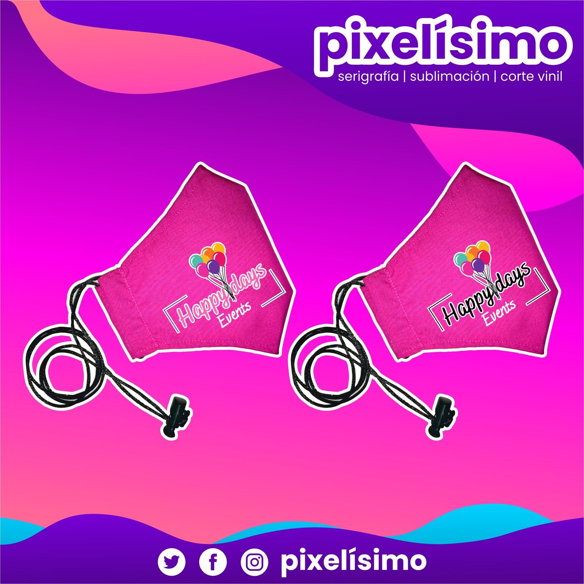 pixelisimo's tweet image. 🎉♦️En pixelísimo, contamos con una gran variedad de artículos para tu fiesta o negocio ♦️🎉

✔️ Cubrebocas personalizados, ideales para tu empresa 😍

m.facebook.com/pixelisimo/

#Xalapa #pixelísimo #cubrebocas #HappyDaysEvents
