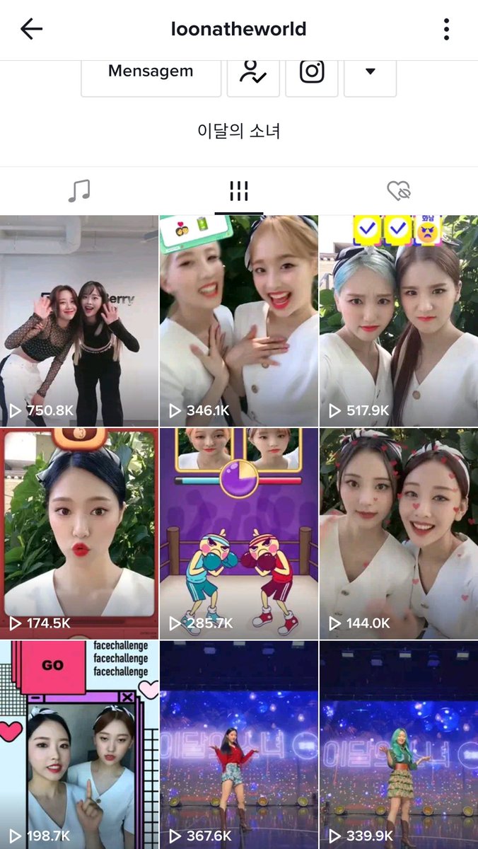 OrbitsBrasil's tweet photo. [📈 • 18.02.21]

O vídeo da #Yves e #Chuu fazendo o #BicycleChallenge superou as views de todos os outros vídeos já postados na conta do TikTok do #LOONA, com 750K visualizações.

As únicas exceções são os #WhyNotChallenge da GoWon e Choerry que estão perto dos 1 milhão de views https://t.co/QIoXFPs4sV