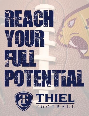 DatGuy_Z's tweet photo. I am blessed and excited to announce that I am committing to Thiel College to continue my academic and athletic career.💙💛 @Coach_Winslow @Thiel_Football https://t.co/Yvd2vIIQX7