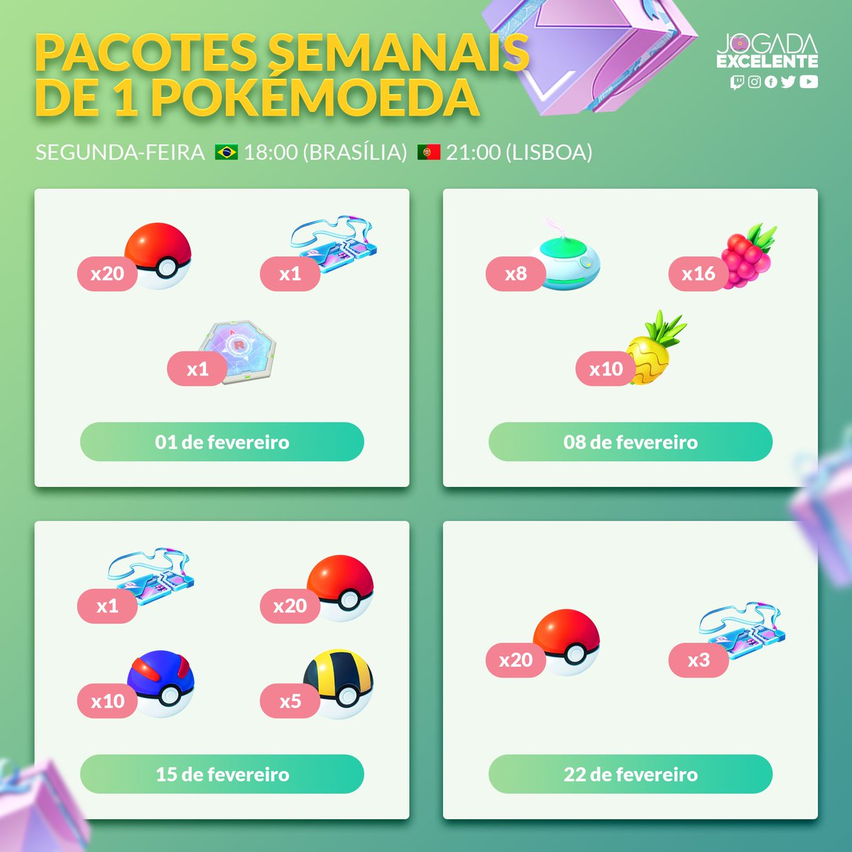 O combo de 1 Pokémoeda dessa semana - Jogada Excelente