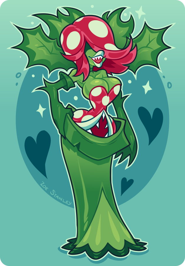 My Piranha Plant monster girl