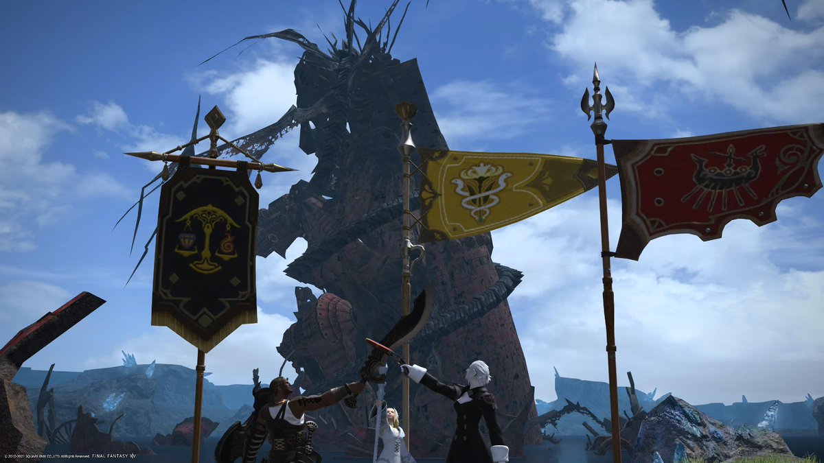 frankieplaying's tweet photo. Pues nada amigos.
A Realm Reborn terminada.
Me quedo con muy buen sabor de boca porque te deja con ganas de más.
Ahora a seguir el camino del Samurai en Heavensward.
@iagobrere se lo ha pasado pipa.
#FFXIV #FF14 #FinalfantasyXIV #FinalfantasyARR https://t.co/5rxmj4li1Q