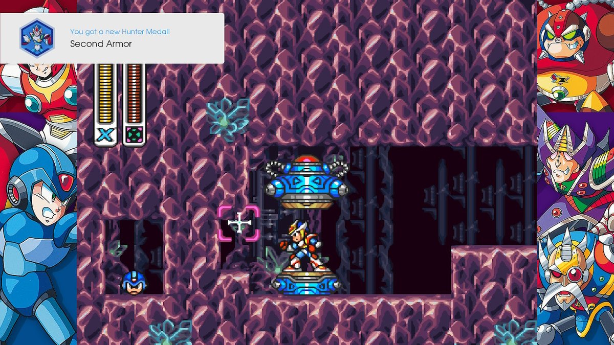 KevinKiteFlame's tweet photo. Second Armor #MMX2 #MegaManX #NintendoSwitch https://t.co/qQ0mzEfTlI