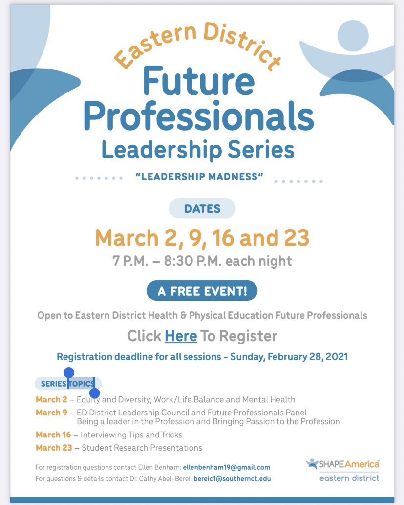 Here is a professional development opportunity!! It’s through SHAPE America and it’s free!!! docs.google.com/forms/d/e/1FAI…