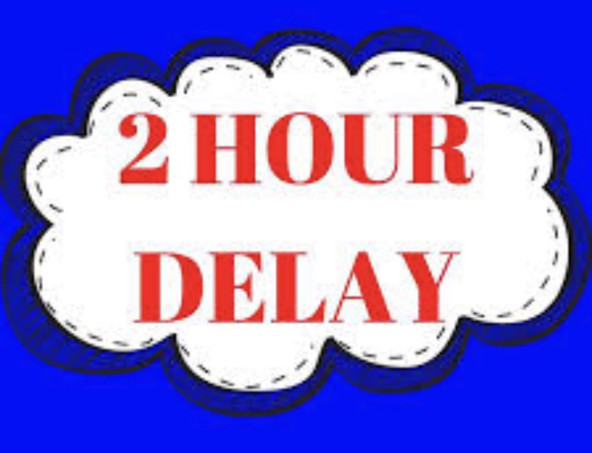 SouthernWellsES's tweet photo. 2 Hour Delay for Friday, February 19 https://t.co/8gHGm1s6XK