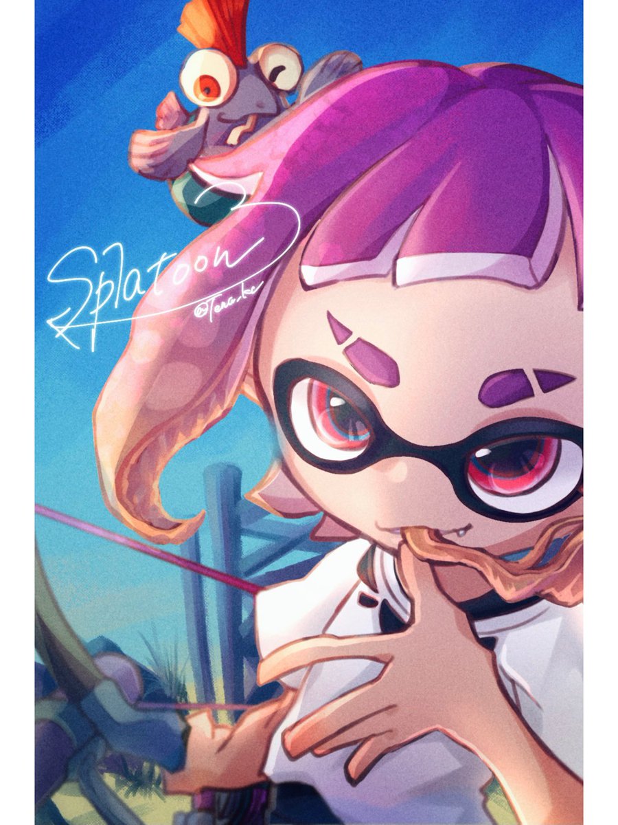 スプラトゥーン アタリメ美味しそう スプラ3楽しみだ Splatoon3 スプラトゥーン3 テナのイラスト スプラトゥーン アタリメ美味しそう スプラ3楽しみだ Splatoon3 スプラトゥーン3 テナのイラスト