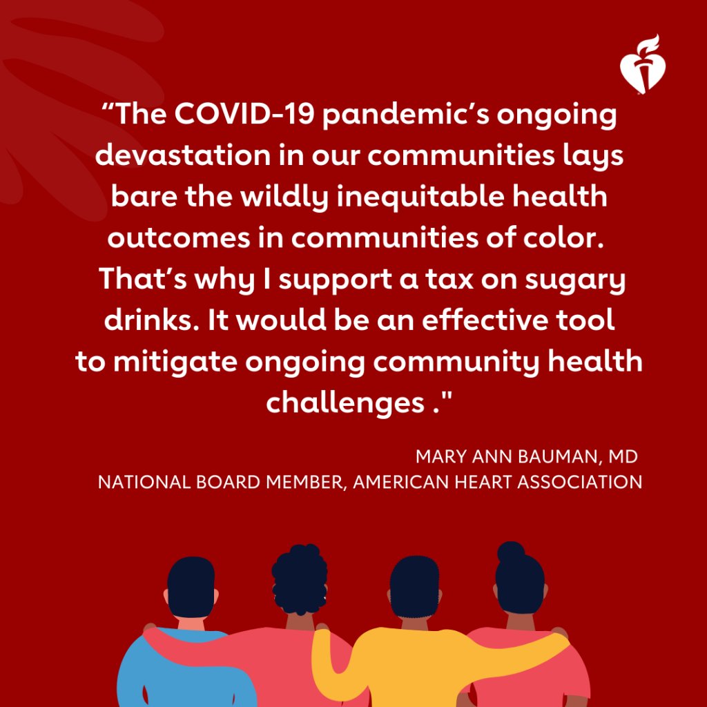 A proposed statewide sugary drink tax in WA will help reduce chronic disease &amp; invest needed revenues into our communities. Your support will mean help for those struggling with food insecurity, access to healthy foods and healthcare. Express your support: spr.ly/6019Higef