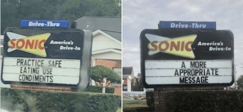 A more appropriate message